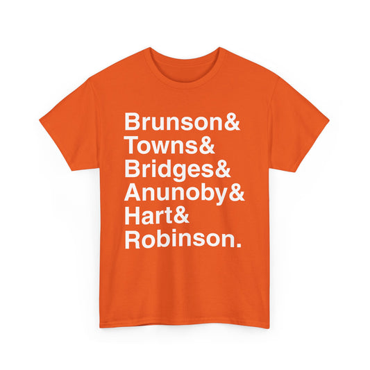 Brunson & Co New York Basketball Tee