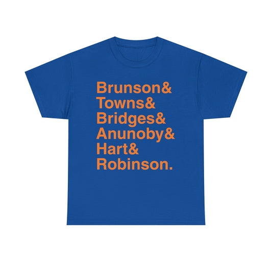 2025-26 New York Basketball Tee