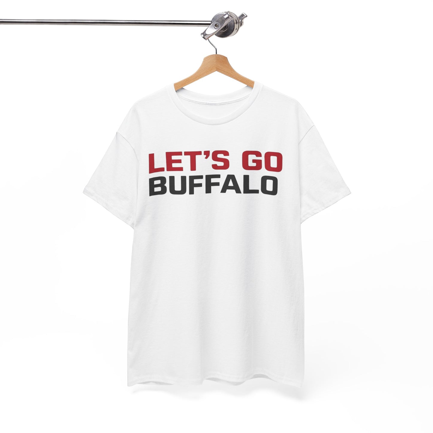 Let's Go Buffalo Red/Black Design Tee