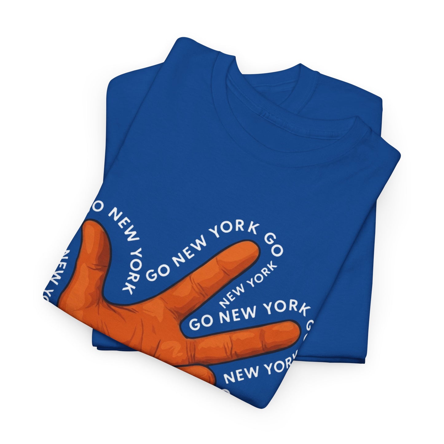 Go New York Go NYK Basketball Tee