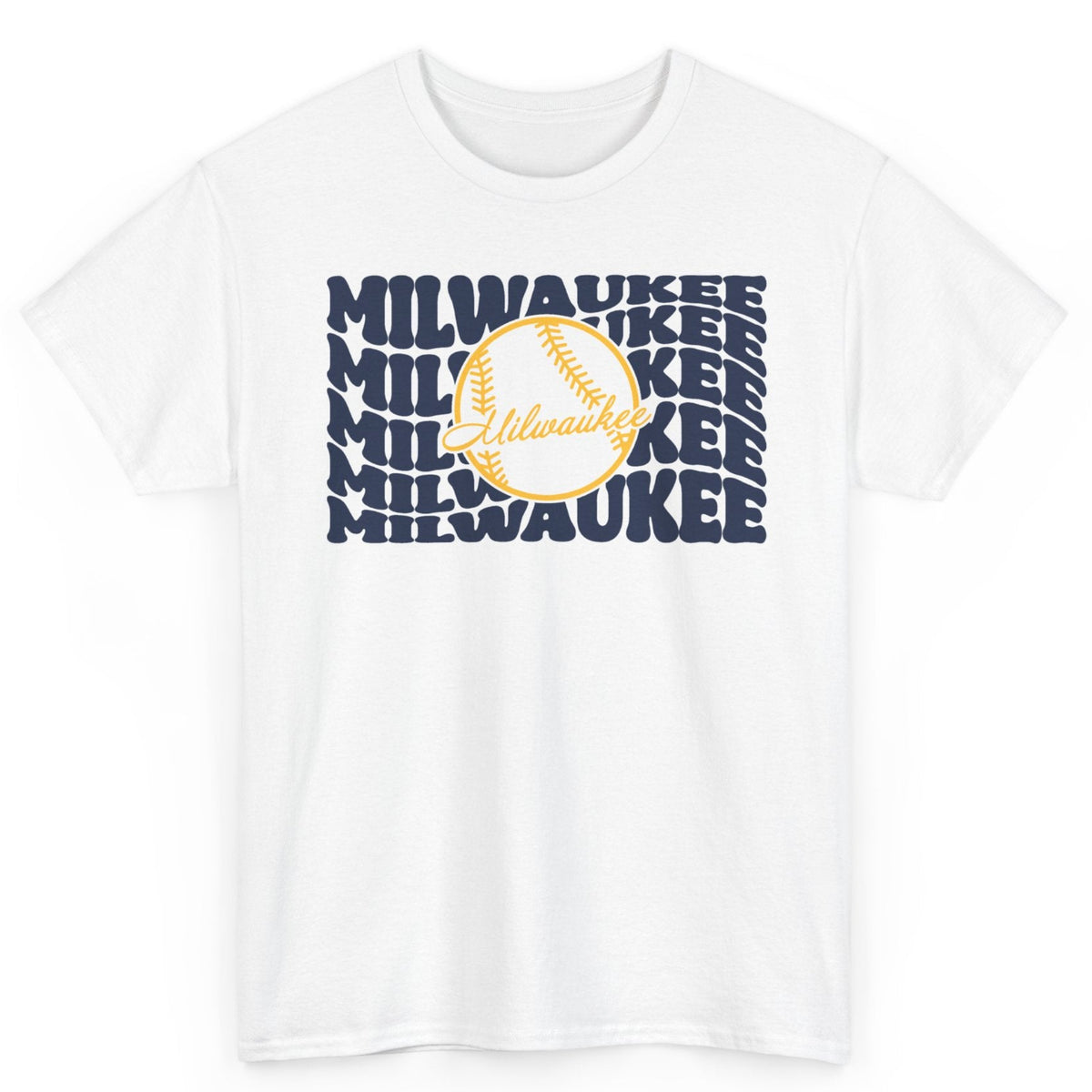 Milwaukee Baseball T-Shirt Design 1