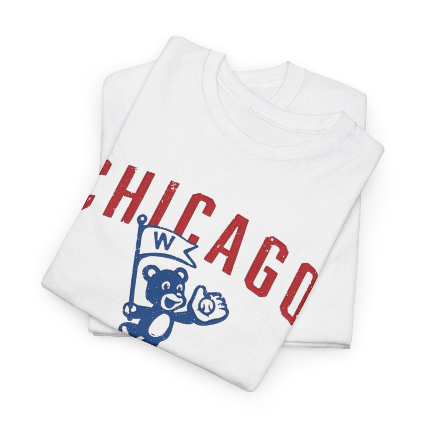 Chicago Baseball Cub with a W T Shirt