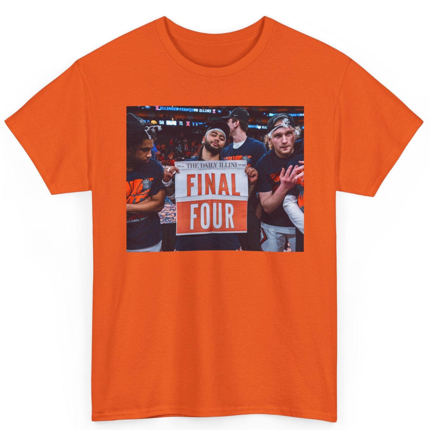 Illinois Basketball Postgame Tee