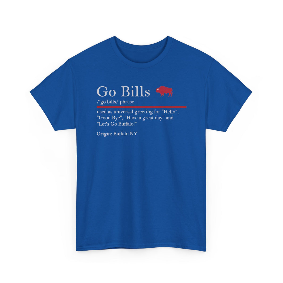Go Bills Definition Tee