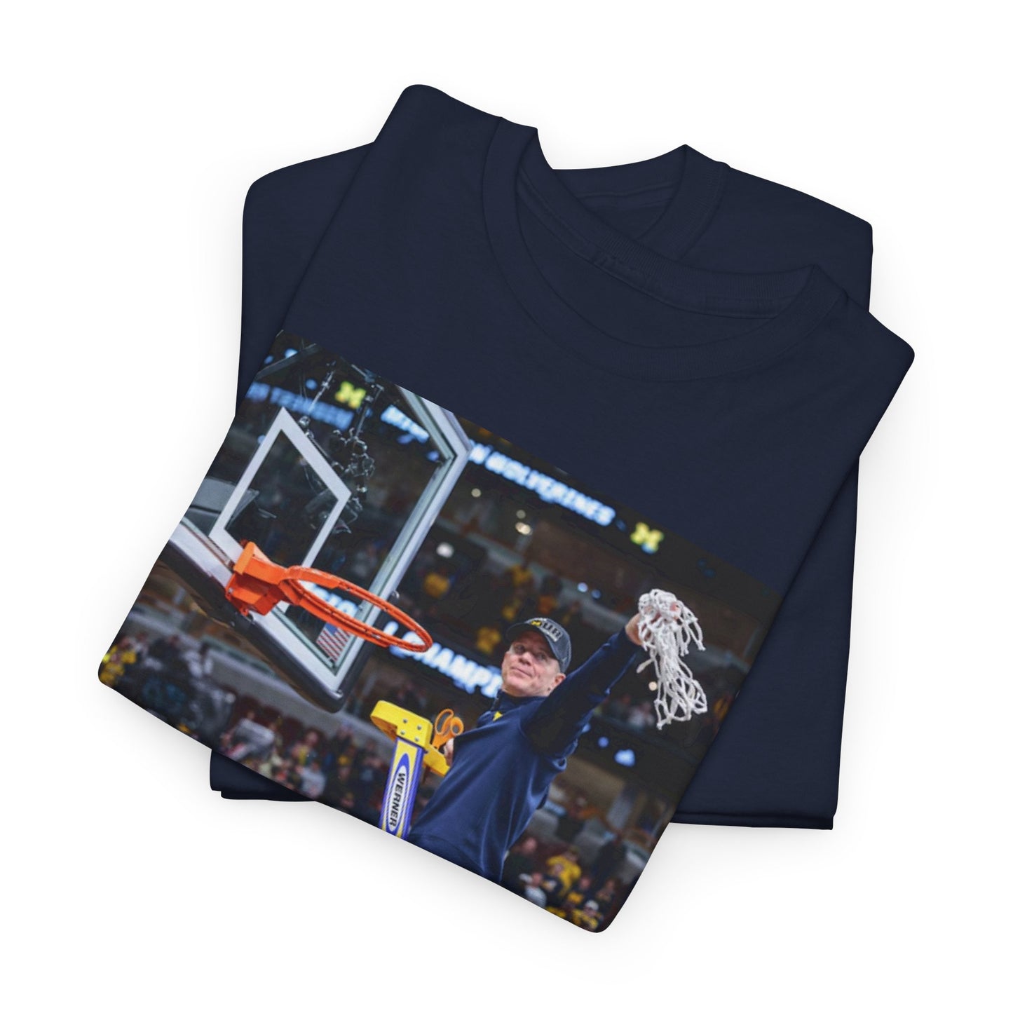 Cutting Down Nets Michigan Championship Tee - Website Exclusive
