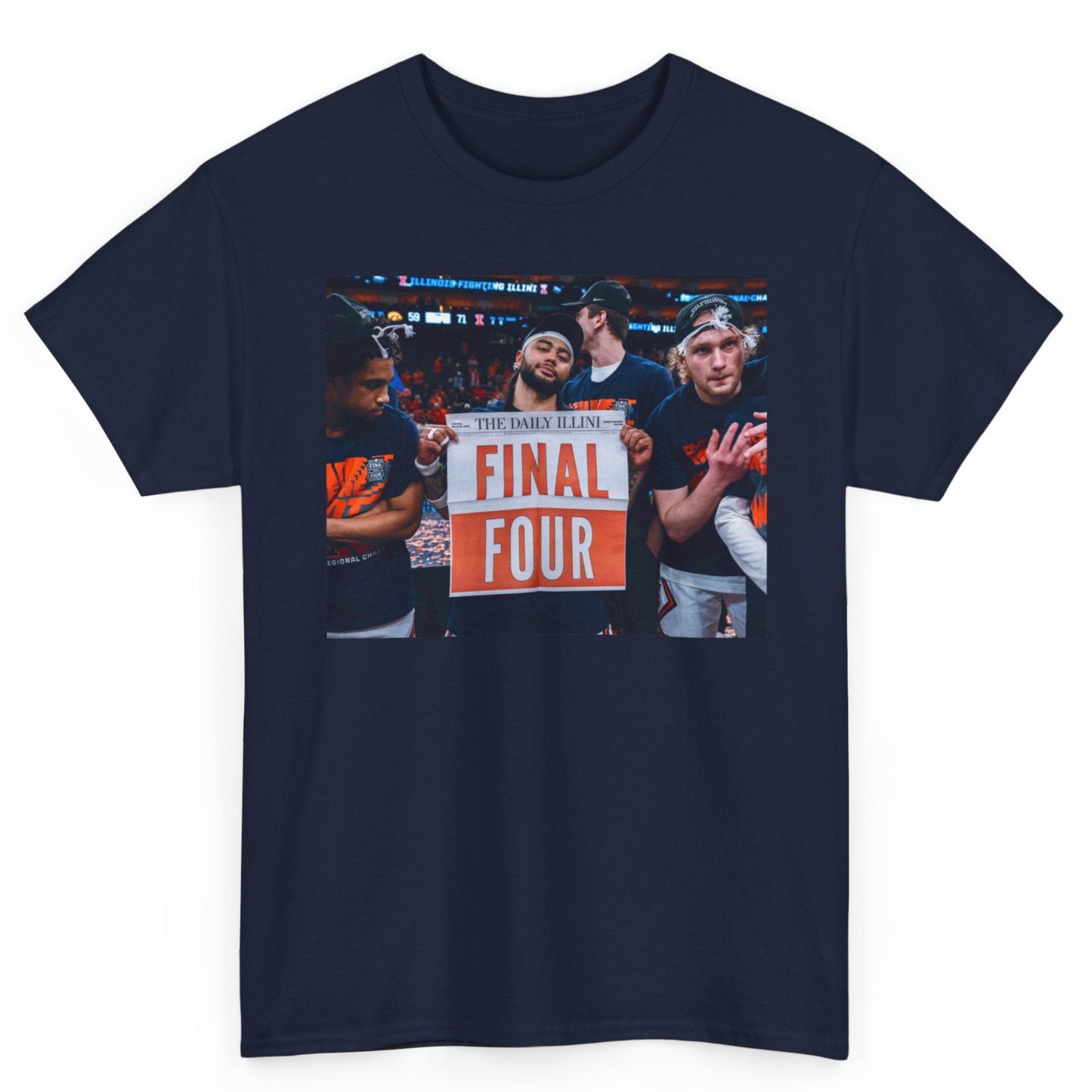 Illinois Basketball Postgame Tee