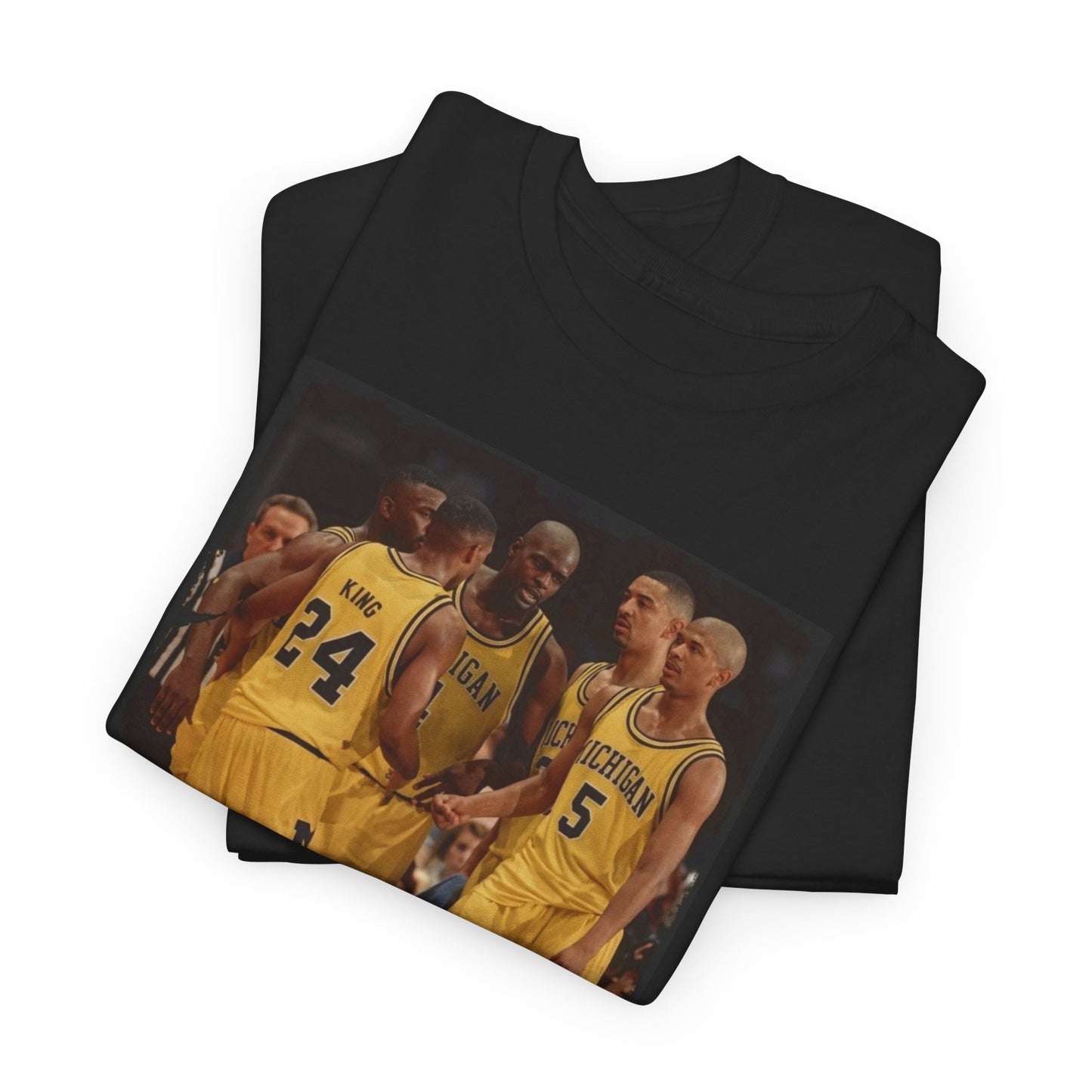 Vintage Fab 5 Michigan Basketball Shirt