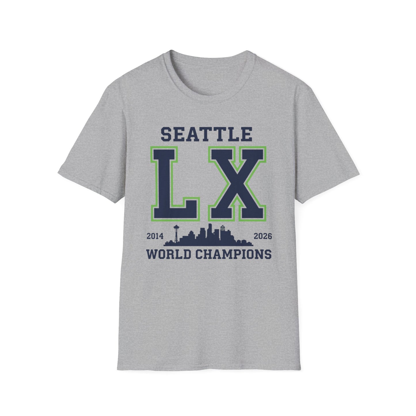 Seattle LX World Champions T-Shirt - Two-Time Champs Shirt