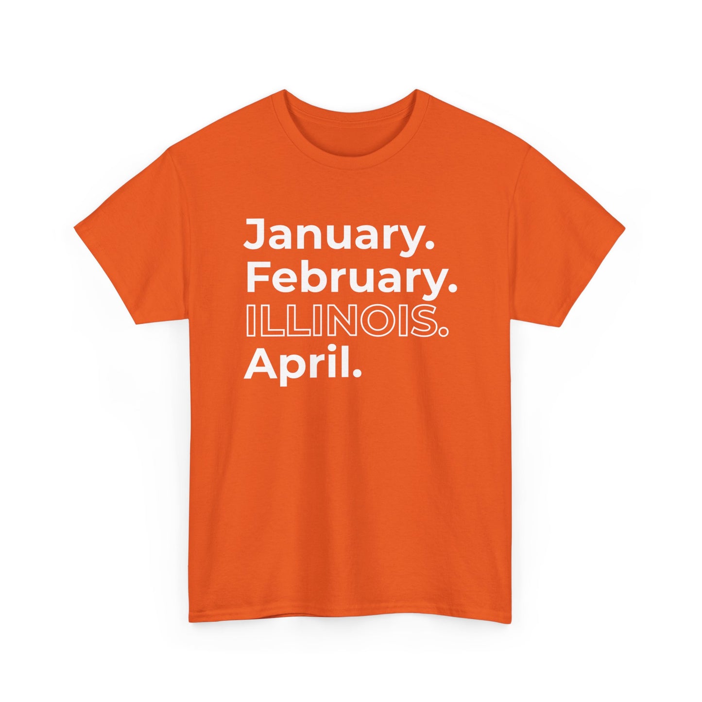 Illinois March Basketball T-Shirt