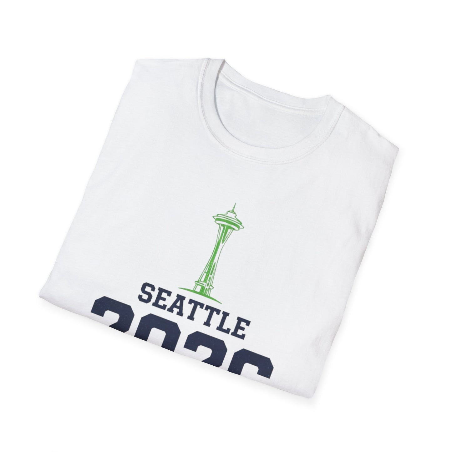 Seattle 2026 World Champions T-Shirt with Space Needle - Website Exclusive