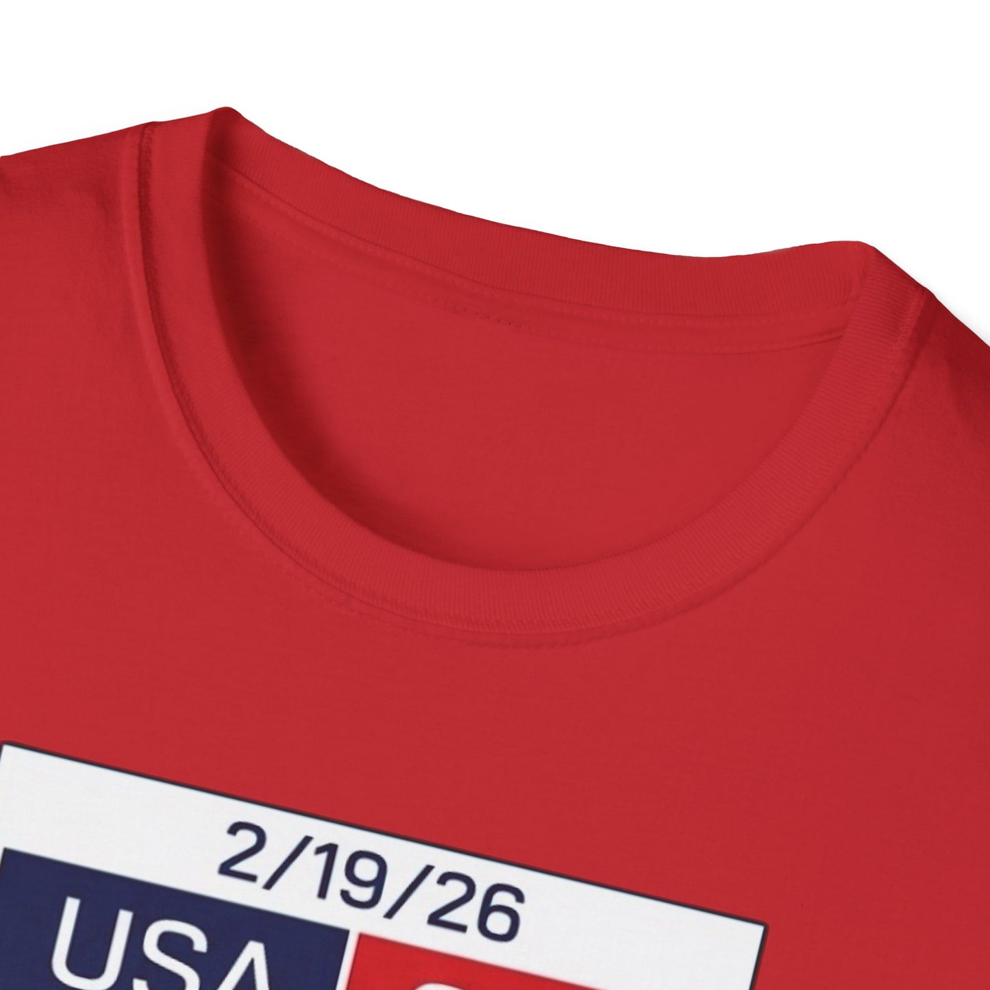 USA Hockey Scoreboard Tee - Men's and Women's Hockey Gold Medal Exclusive T-Shirt