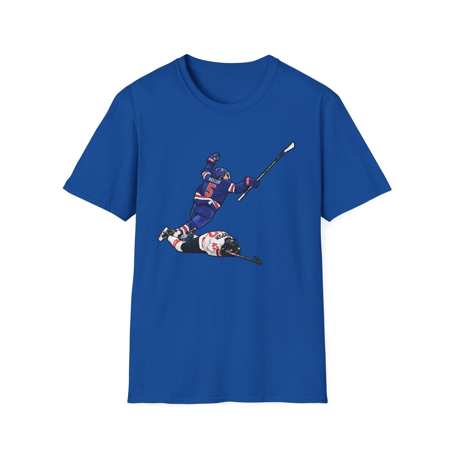 USA Women's Hockey 2026 Game Winning Goal Silhouette Shirt - Gold Medal Exclusive!