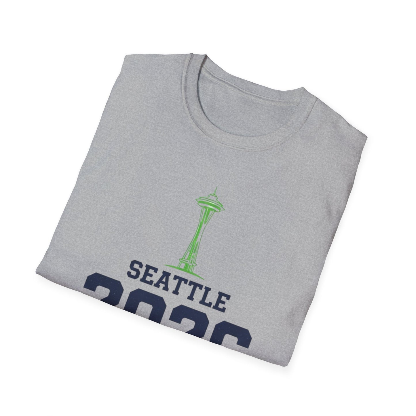 Seattle 2026 World Champions T-Shirt with Space Needle - Website Exclusive