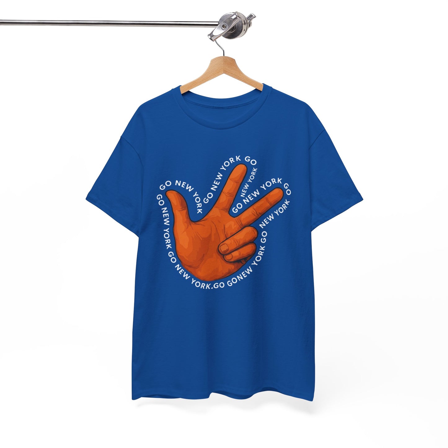 Go New York Go NYK Basketball Tee