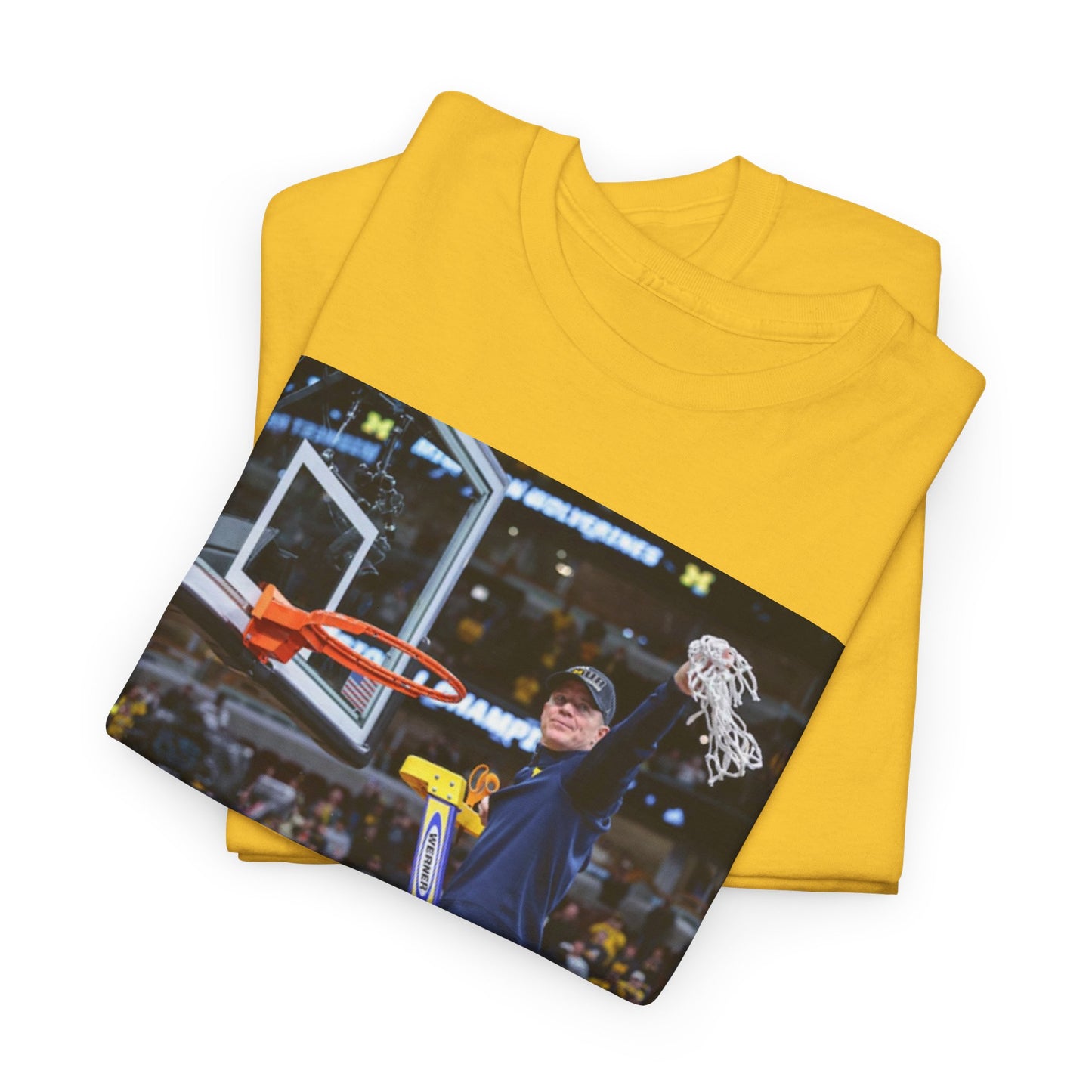 Cutting Down Nets Michigan Championship Tee - Website Exclusive