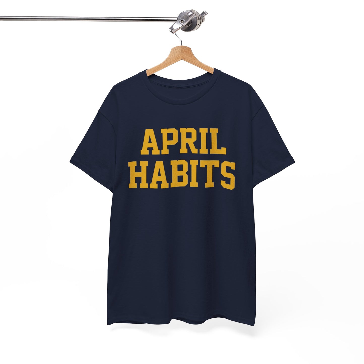 'April Habits' Michigan Basketball Tee