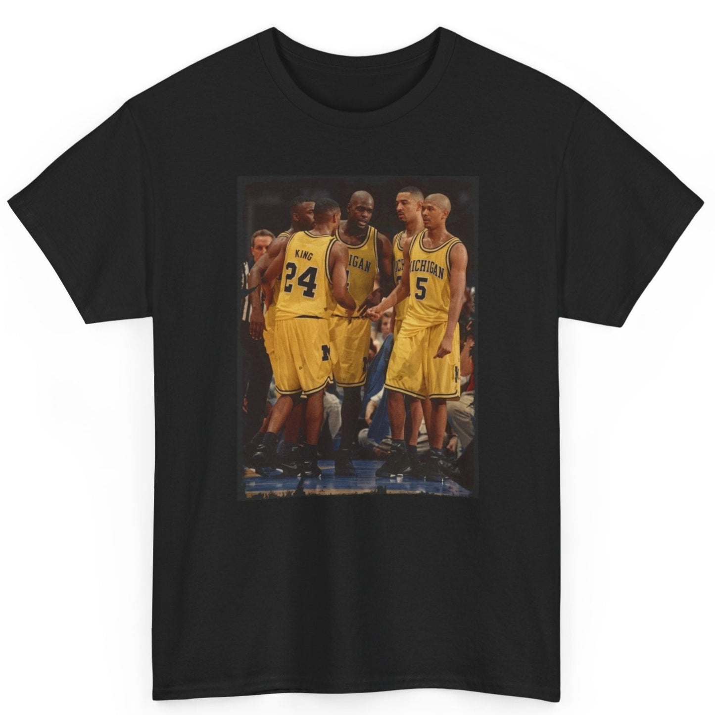 Vintage Fab 5 Michigan Basketball Shirt
