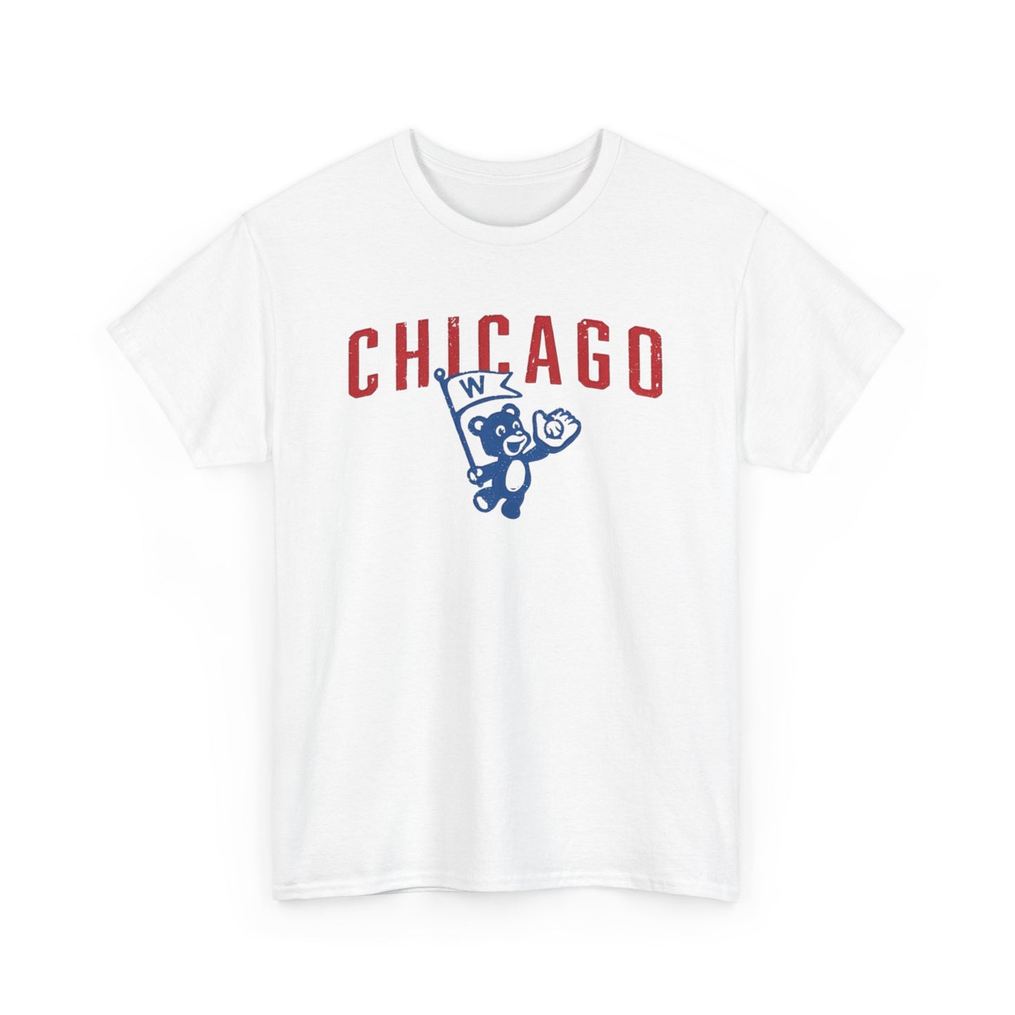 Chicago Baseball Cub with a W T Shirt