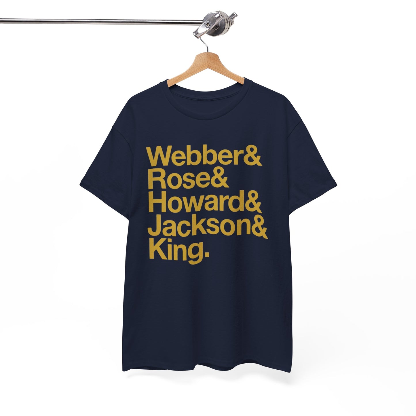 Fab 5 Michigan Basketball Tee