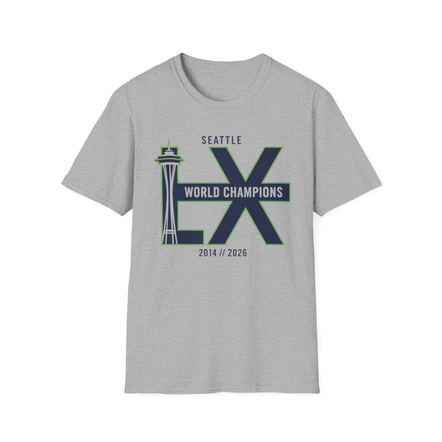 Seattle World Champions Space Needle T-Shirt - Website Exclusive