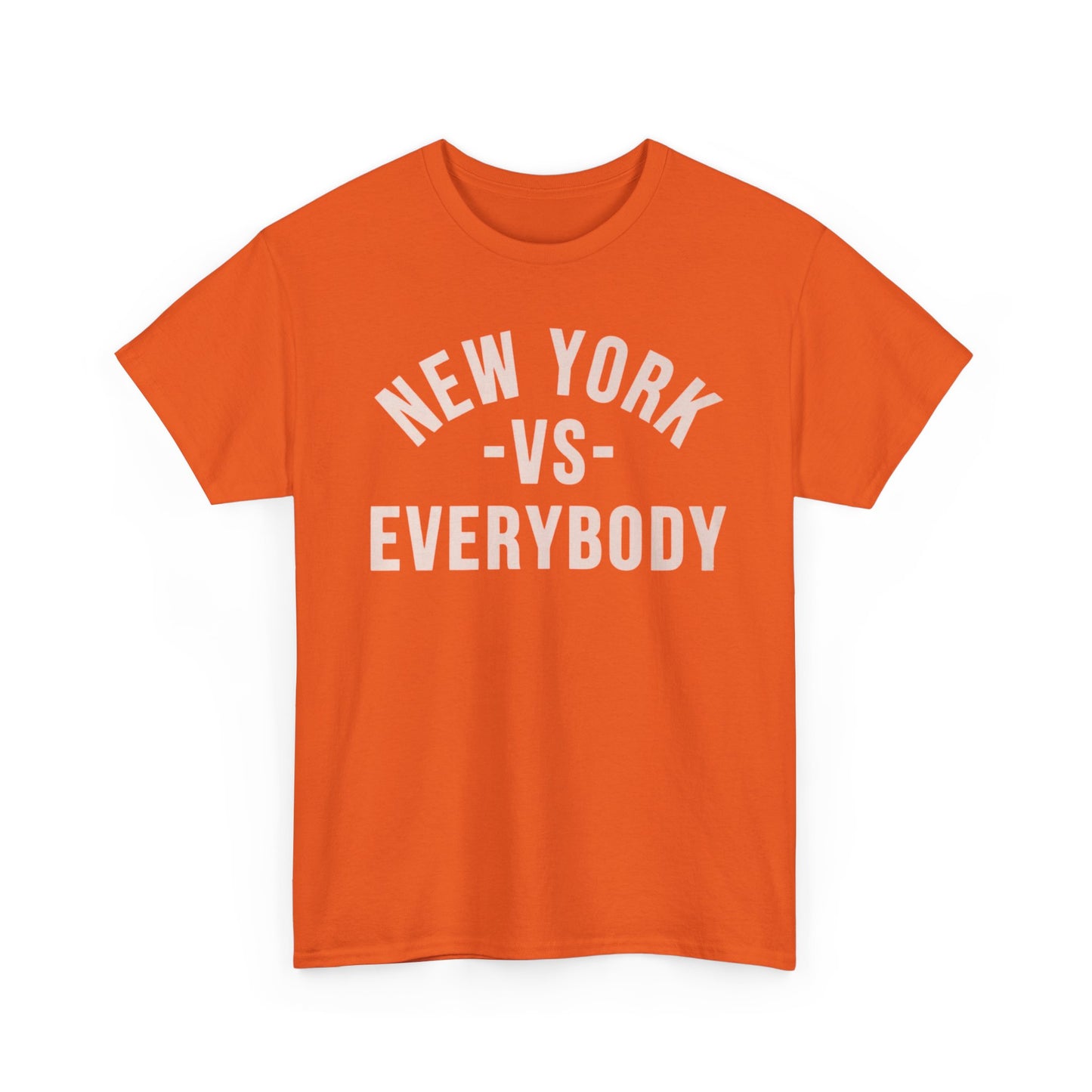New York vs Everybody Shirt for New York Basketball Fans