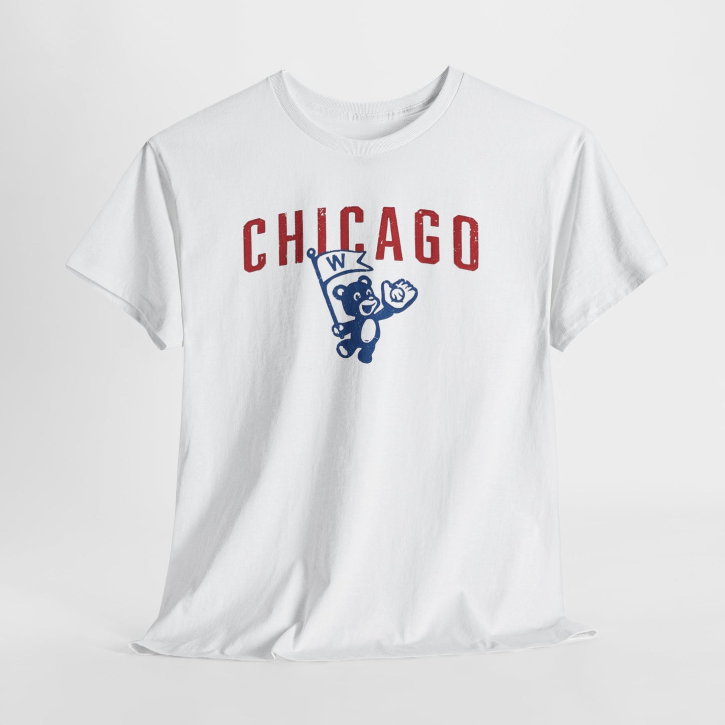 Chicago Baseball Cub with a W T Shirt