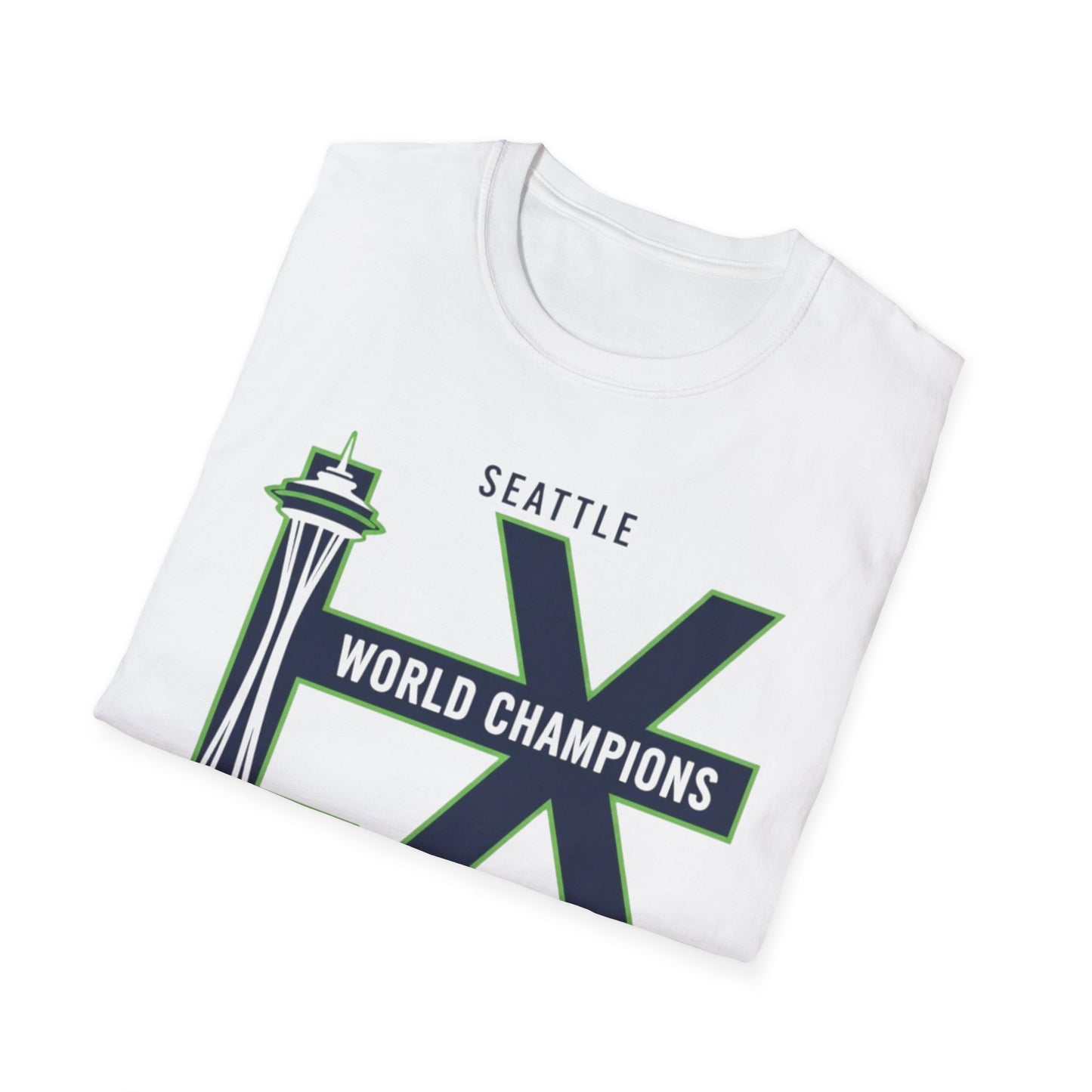 Seattle World Champions Space Needle T-Shirt - Website Exclusive