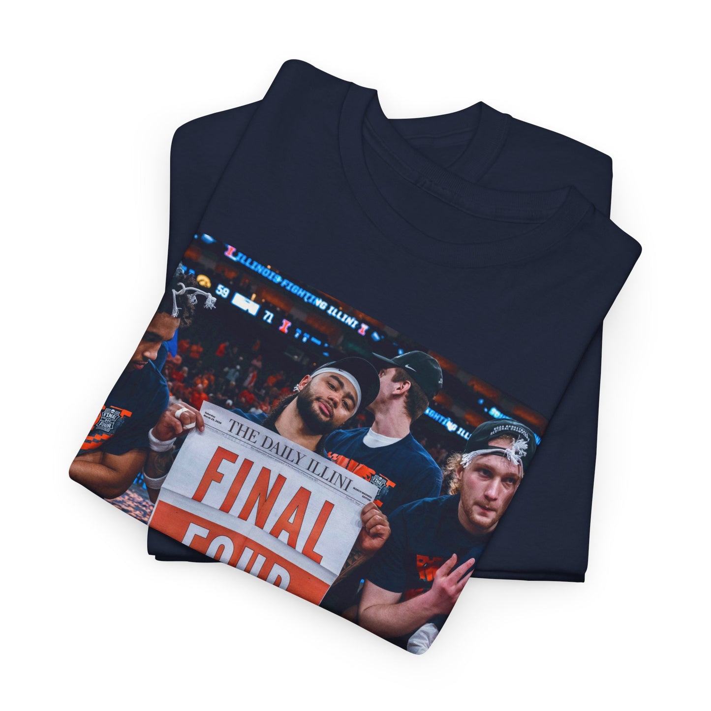 Illinois Basketball Postgame Tee