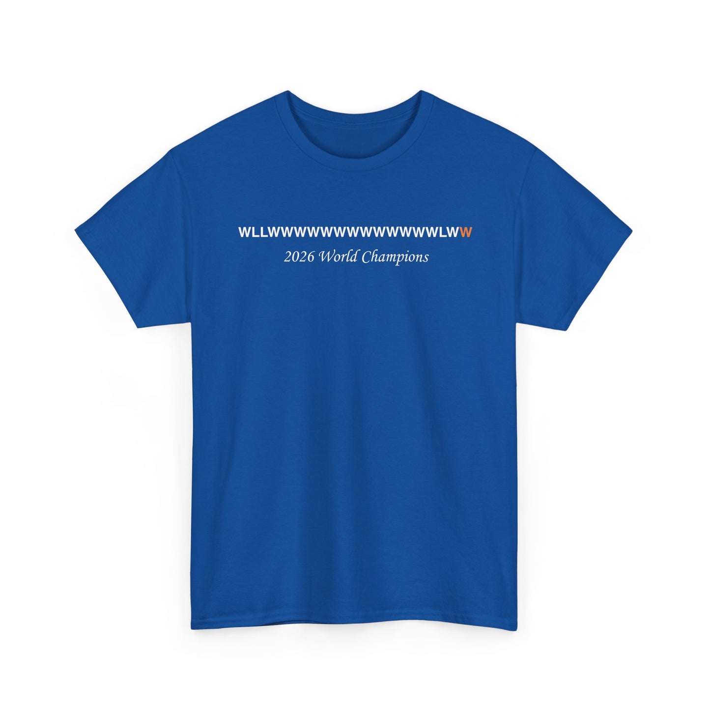 New York 2026 Playoff Record Tee