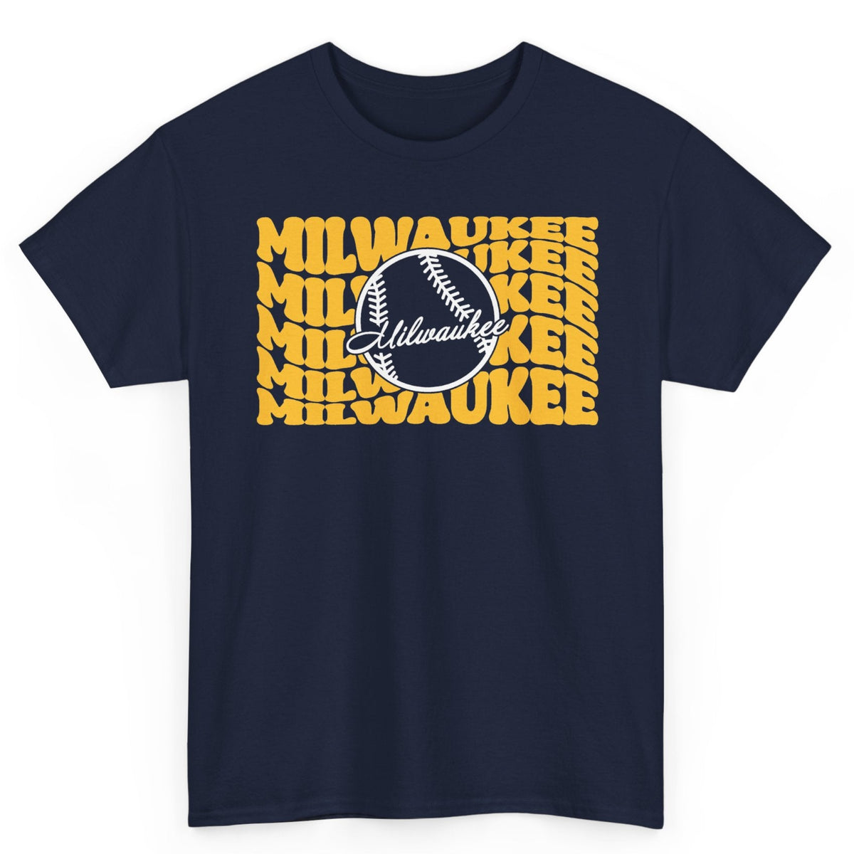 Milwaukee Baseball T-Shirt Design 1