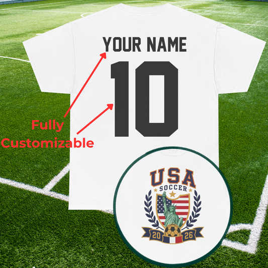 Custom USA Soccer International Tournament Unisex T-Shirt