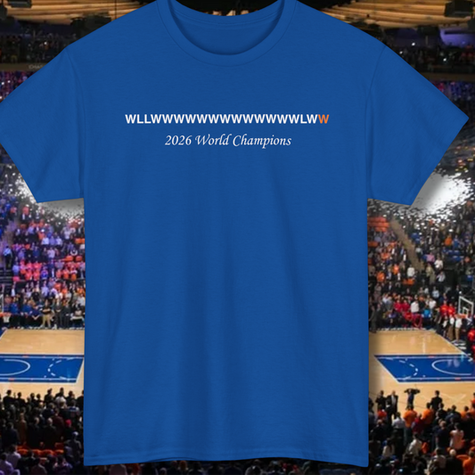 New York 2026 Playoff Record Tee