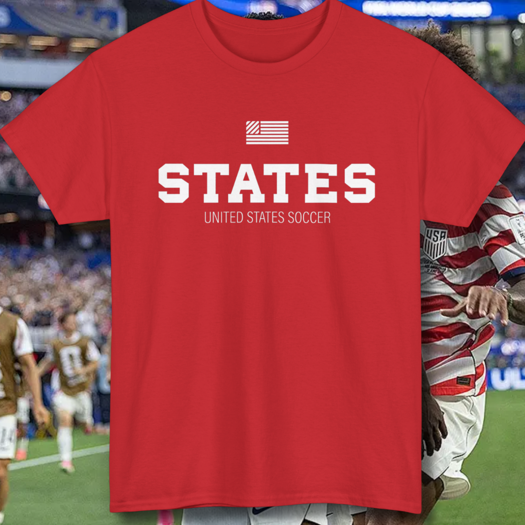 'States' United States Soccer Tee