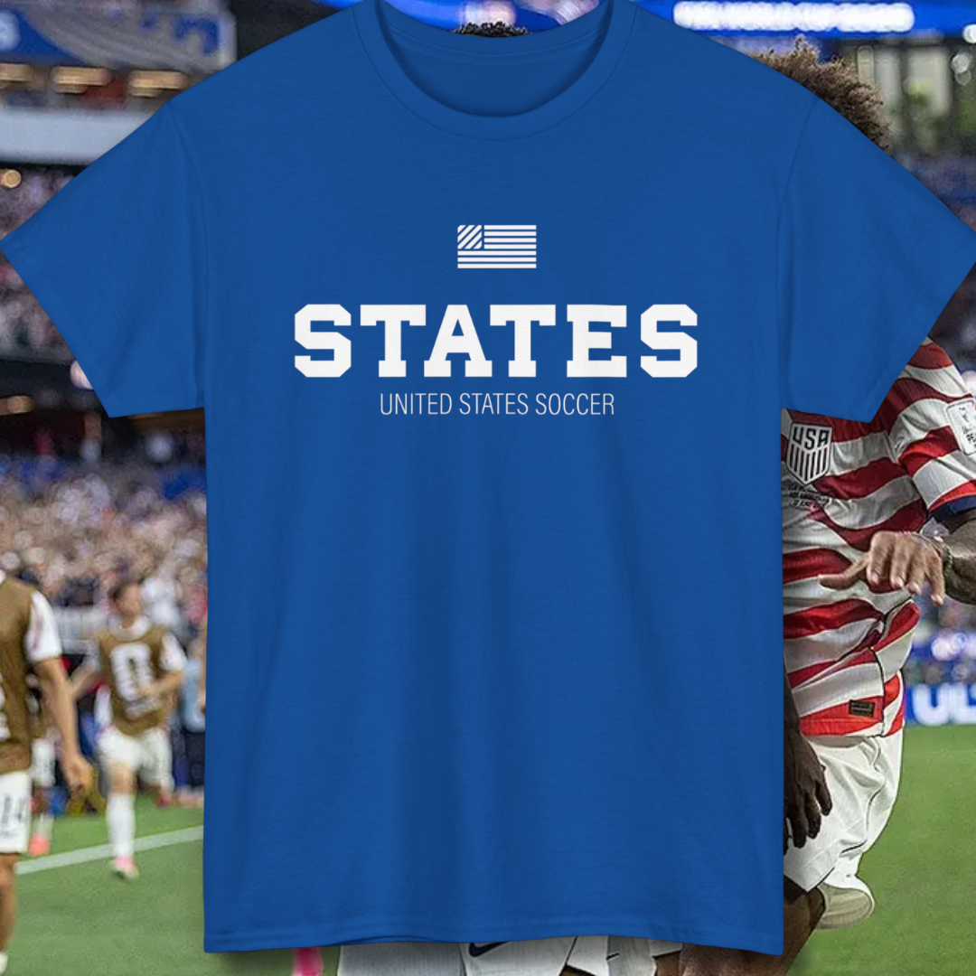 'States' United States Soccer Tee