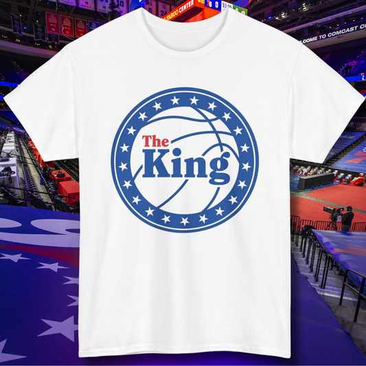 The King Philadelphia Basketball Tee